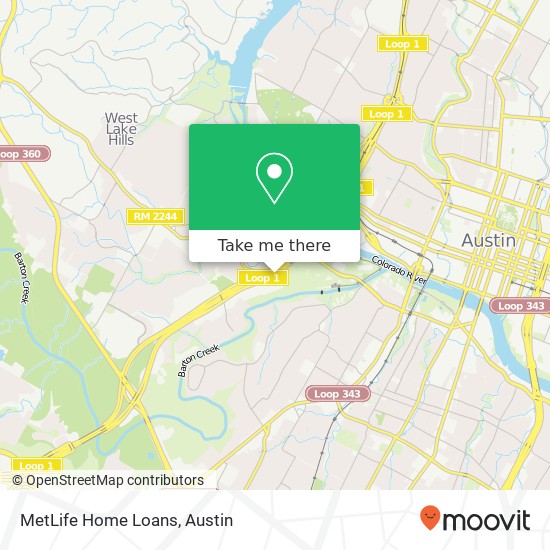 Mapa de MetLife Home Loans