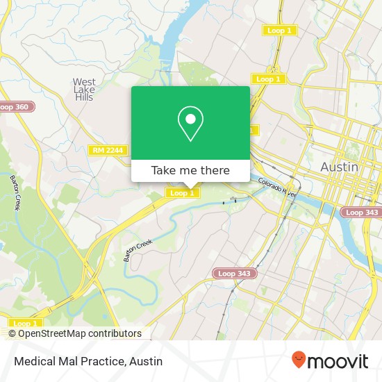 Medical Mal Practice map