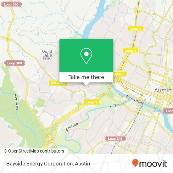 Mapa de Bayside Energy Corporation