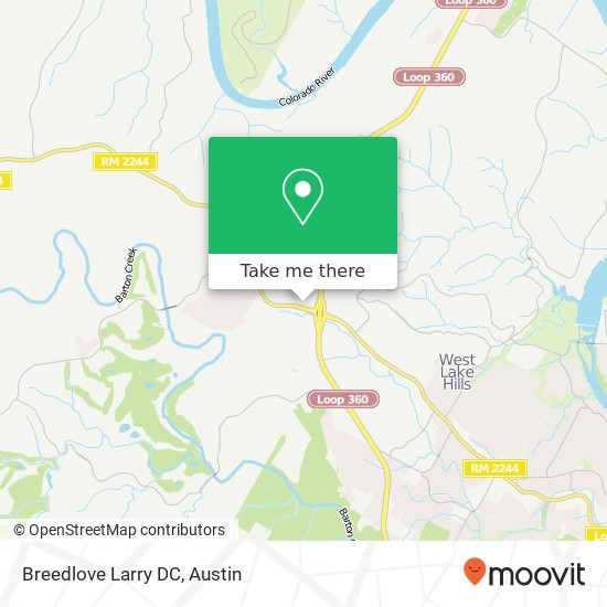 Mapa de Breedlove Larry DC