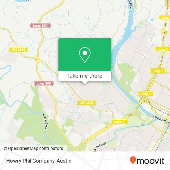 Mapa de Howry Phil Company