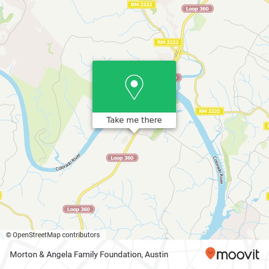 Mapa de Morton & Angela Family Foundation
