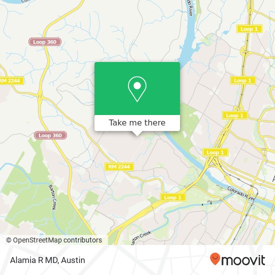 Mapa de Alamia R MD