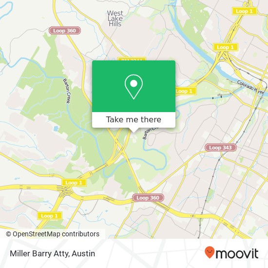 Miller Barry Atty map