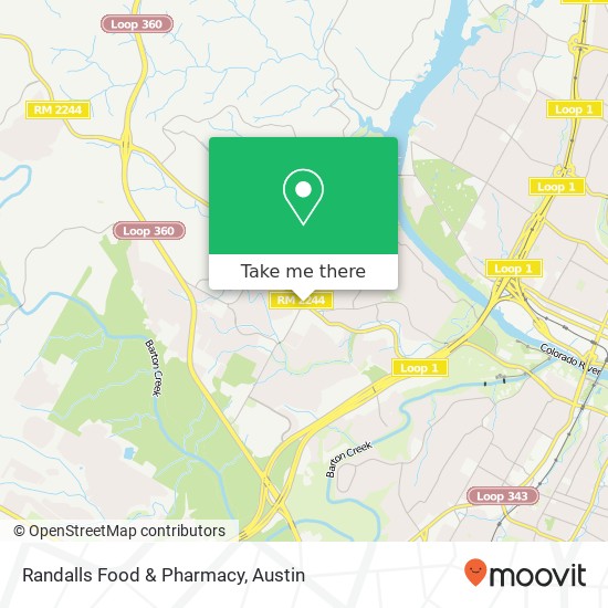 Randalls Food & Pharmacy map