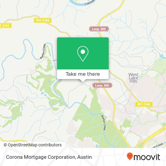 Corona Mortgage Corporation map