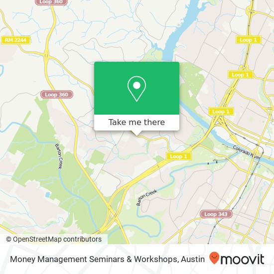 Mapa de Money Management Seminars & Workshops