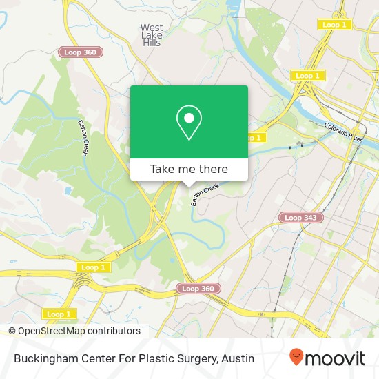 Mapa de Buckingham Center For Plastic Surgery