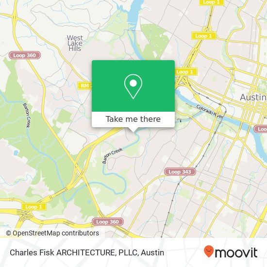 Charles Fisk ARCHITECTURE, PLLC map