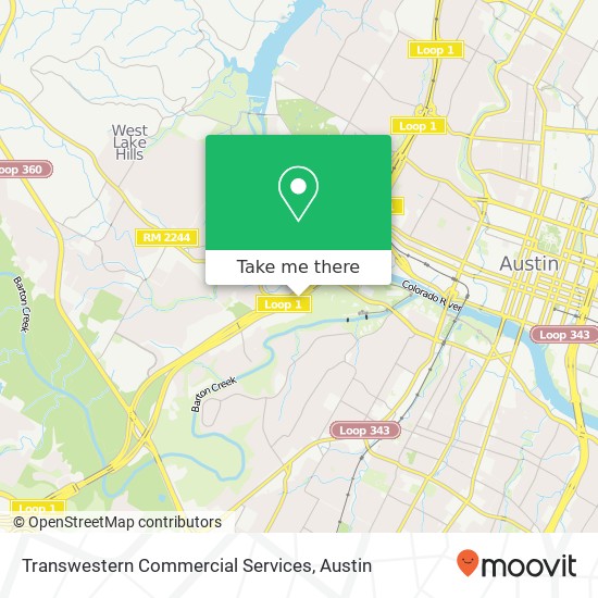 Mapa de Transwestern Commercial Services