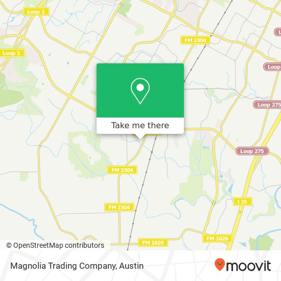 Magnolia Trading Company map