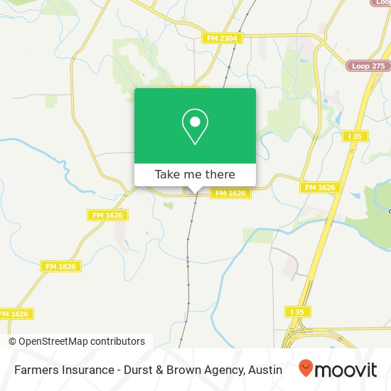 Farmers Insurance - Durst & Brown Agency map