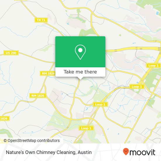 Nature's Own Chimney Cleaning map