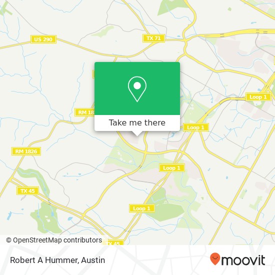 Mapa de Robert A Hummer