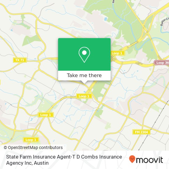 State Farm Insurance Agent-T D Combs Insurance Agency Inc map