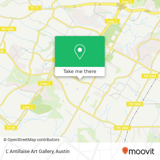 L' Antillaise Art Gallery map