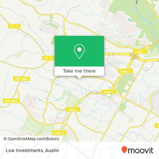 Mapa de Lsw Investments