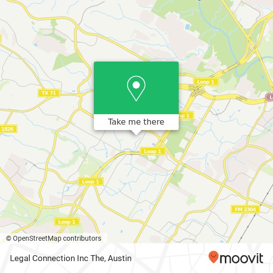 Legal Connection Inc The map