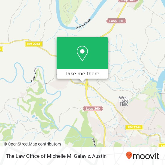 Mapa de The Law Office of Michelle M. Galaviz