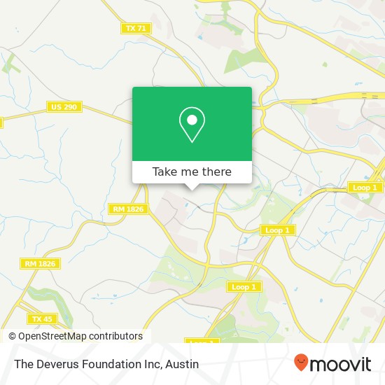 Mapa de The Deverus Foundation Inc