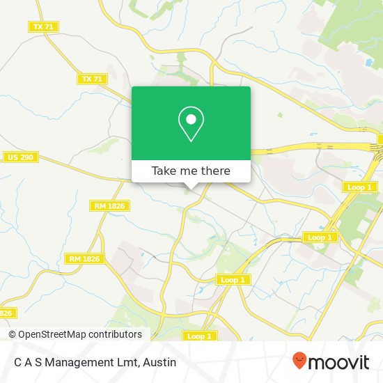 C A S Management Lmt map