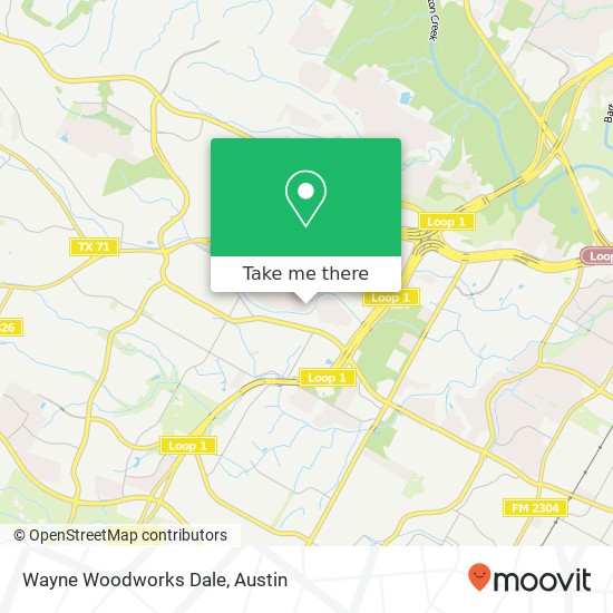 Mapa de Wayne Woodworks Dale