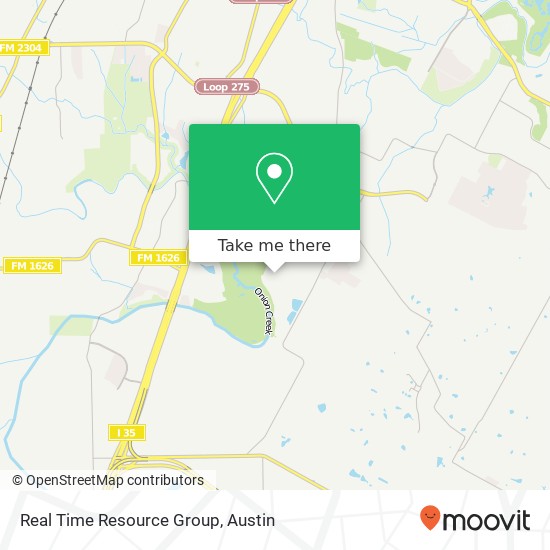 Mapa de Real Time Resource Group