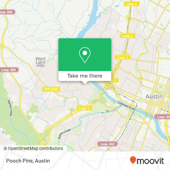 Pooch Pins map