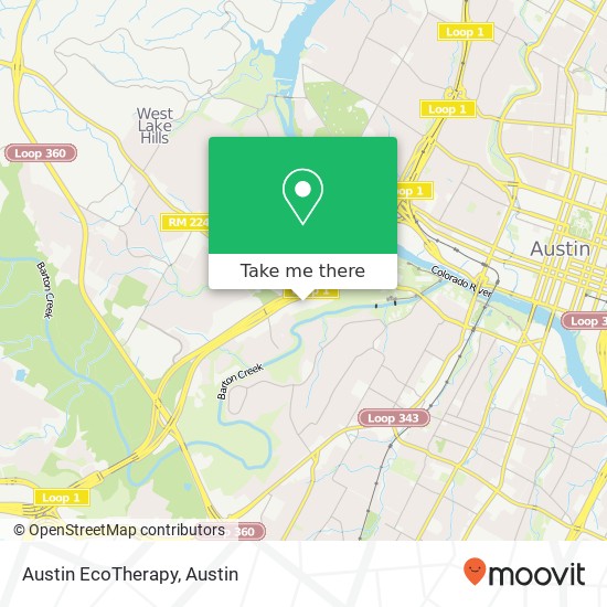 Mapa de Austin EcoTherapy