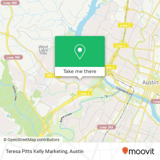 Mapa de Teresa Pitts Kelly Marketing