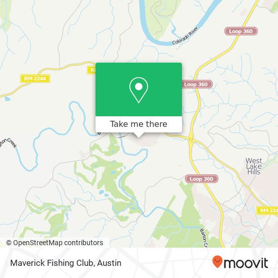 Mapa de Maverick Fishing Club