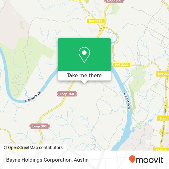 Mapa de Bayne Holdings Corporation