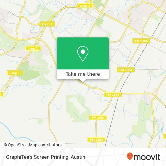 GraphiTee's Screen Printing map