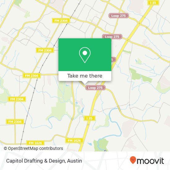 Mapa de Capitol Drafting & Design