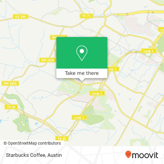 Starbucks Coffee map