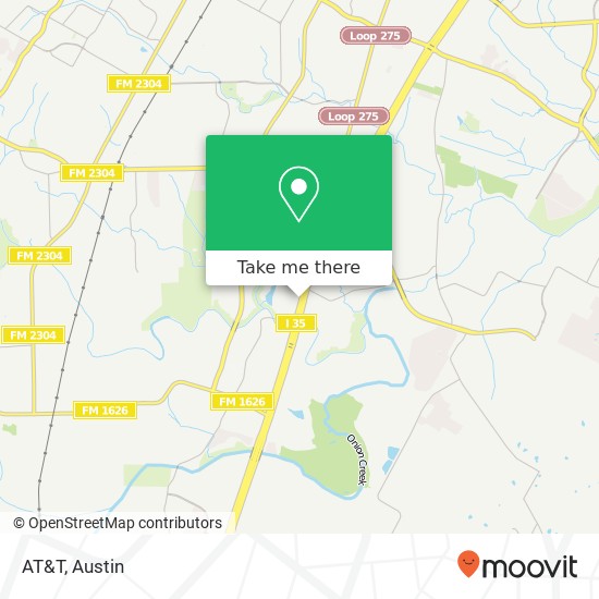 AT&T map