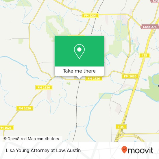 Lisa Young Attorney at Law map