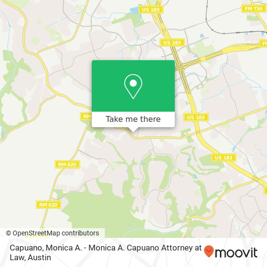 Mapa de Capuano, Monica A. - Monica A. Capuano Attorney at Law