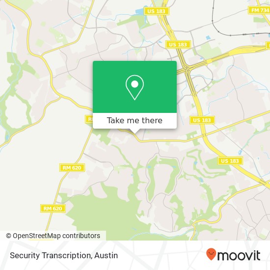 Mapa de Security Transcription