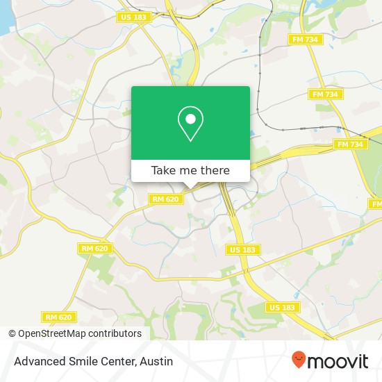 Mapa de Advanced Smile Center