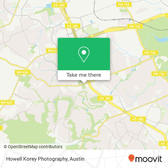 Howell Korey Photography map