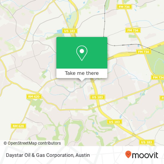 Mapa de Daystar Oil & Gas Corporation