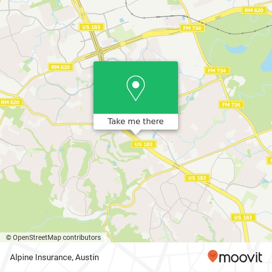 Alpine Insurance map