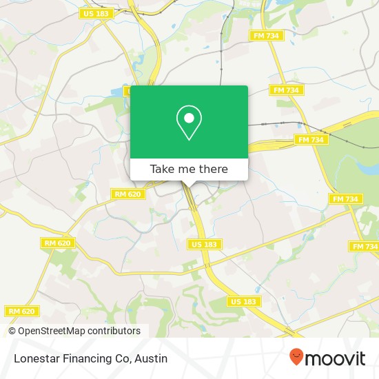 Mapa de Lonestar Financing Co