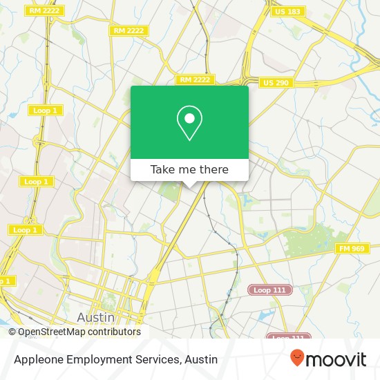 Mapa de Appleone Employment Services