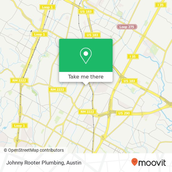 Johnny Rooter Plumbing map