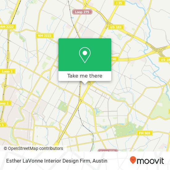 Esther LaVonne Interior Design Firm map