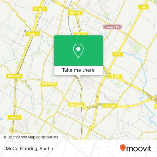 McCo Flooring map