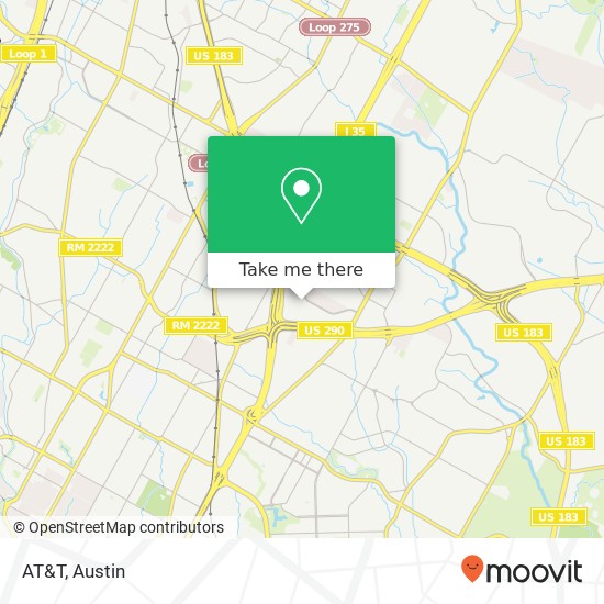 AT&T map