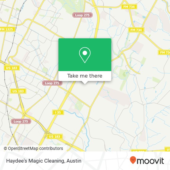 Haydee's Magic Cleaning map